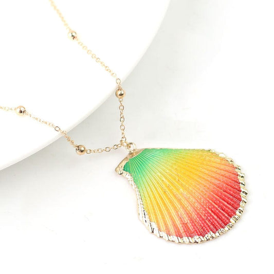 Collier Pendentif Coquillage Reggae