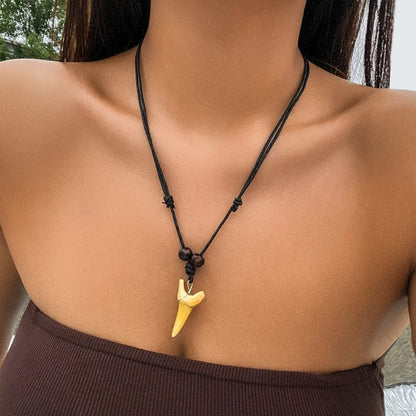 Collier Surfeur Dent de Requin