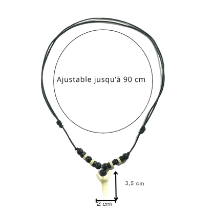 Collier Surfeur Dent de Requin