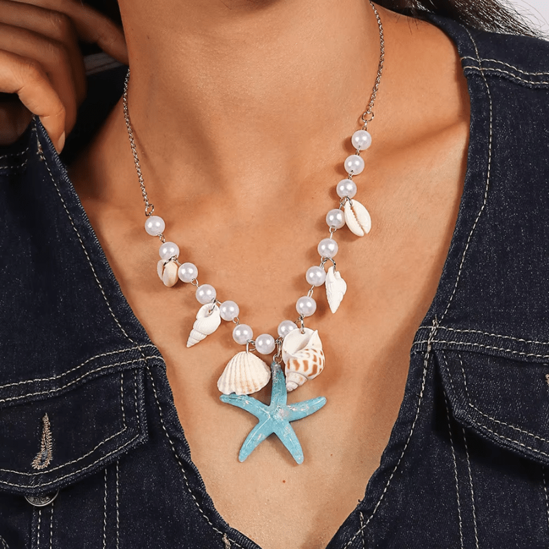 Collier Tour De Cou Coquillage