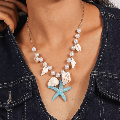 Collier Tour De Cou Coquillage