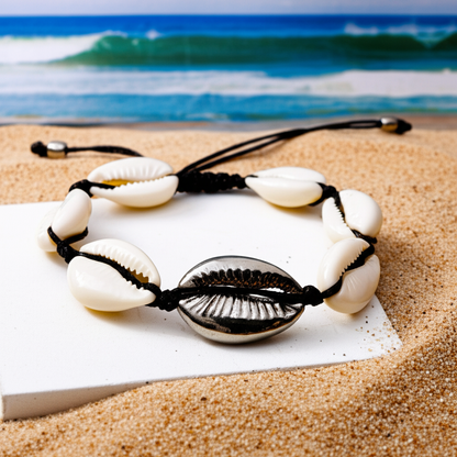 Bracelet Coquillage Porcelaine