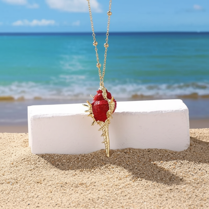 Collier Coquillage Tunisie Pendentif