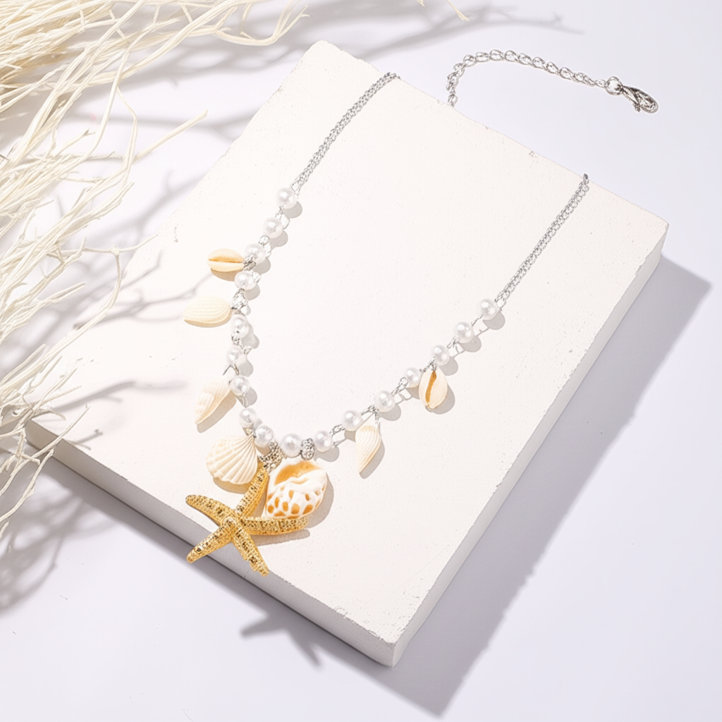 Collier Coquillage Hawaiien