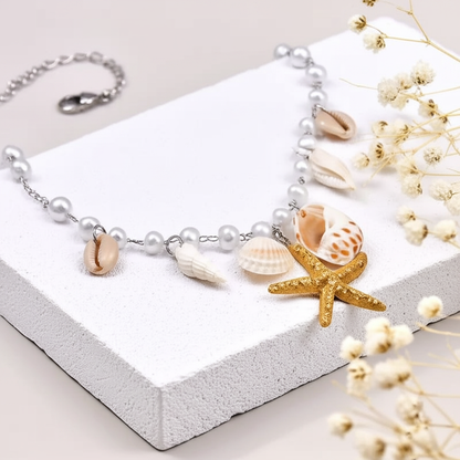 Collier Coquillage Hawaiien