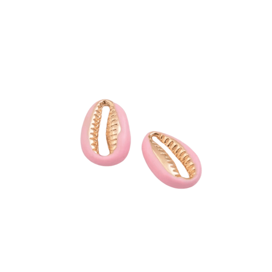 Pendentif Coquillage Cauri Rose