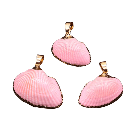 Pendentif Coquillage Rose