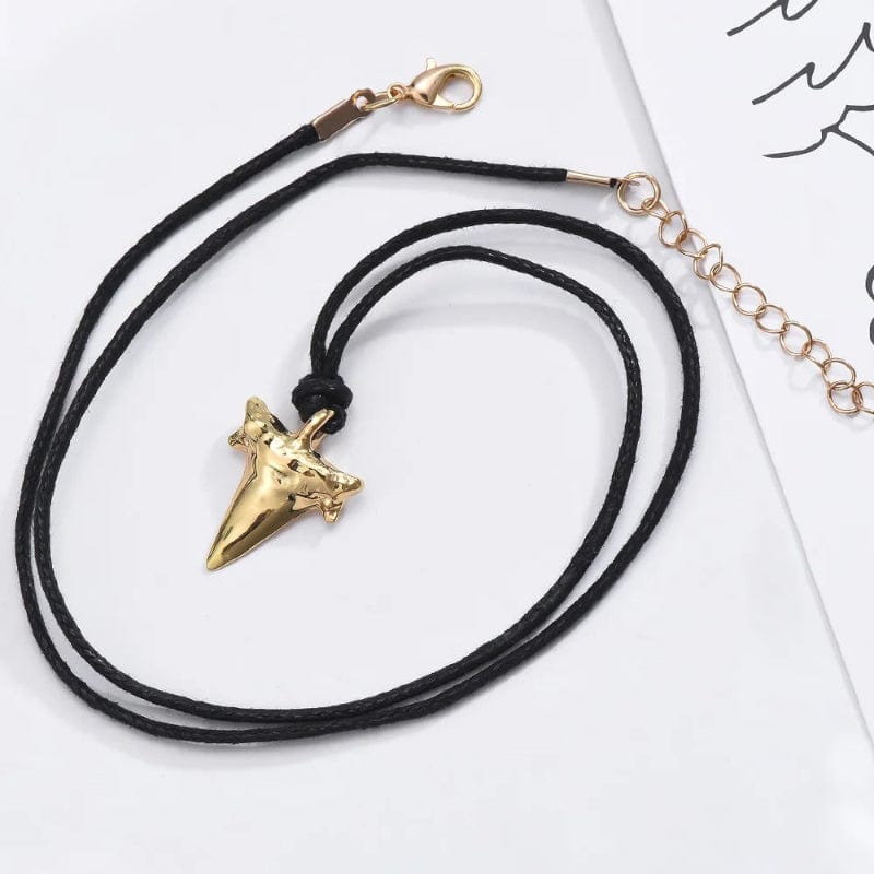 Pendentif Dent de Requin Or