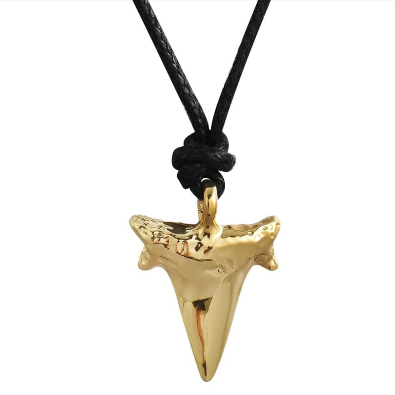 Pendentif Dent de Requin Or