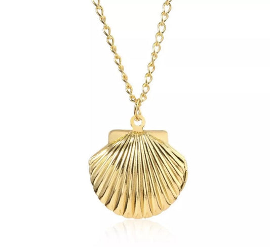 Pendentif Or Coquillage